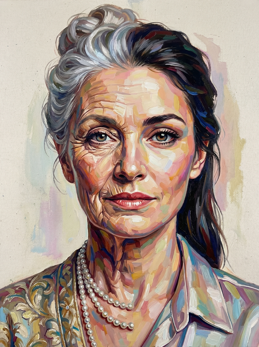 Contemporary Woman Portrait (120 Colours)