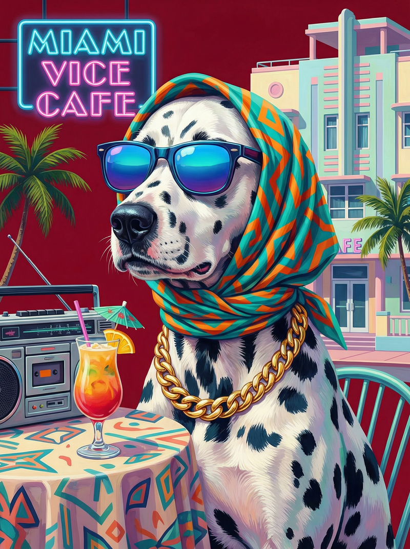 Cool Dalmatian Vibes (80 Colours)