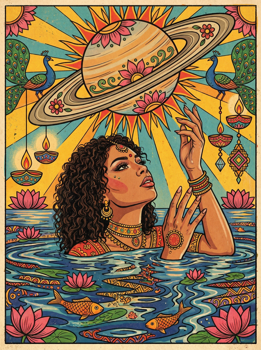 Cosmic Saturn Bather (120 Colours)