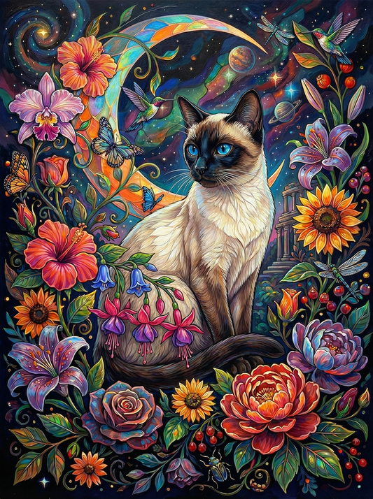 Cosmic Siamese Garden (80 Colours)