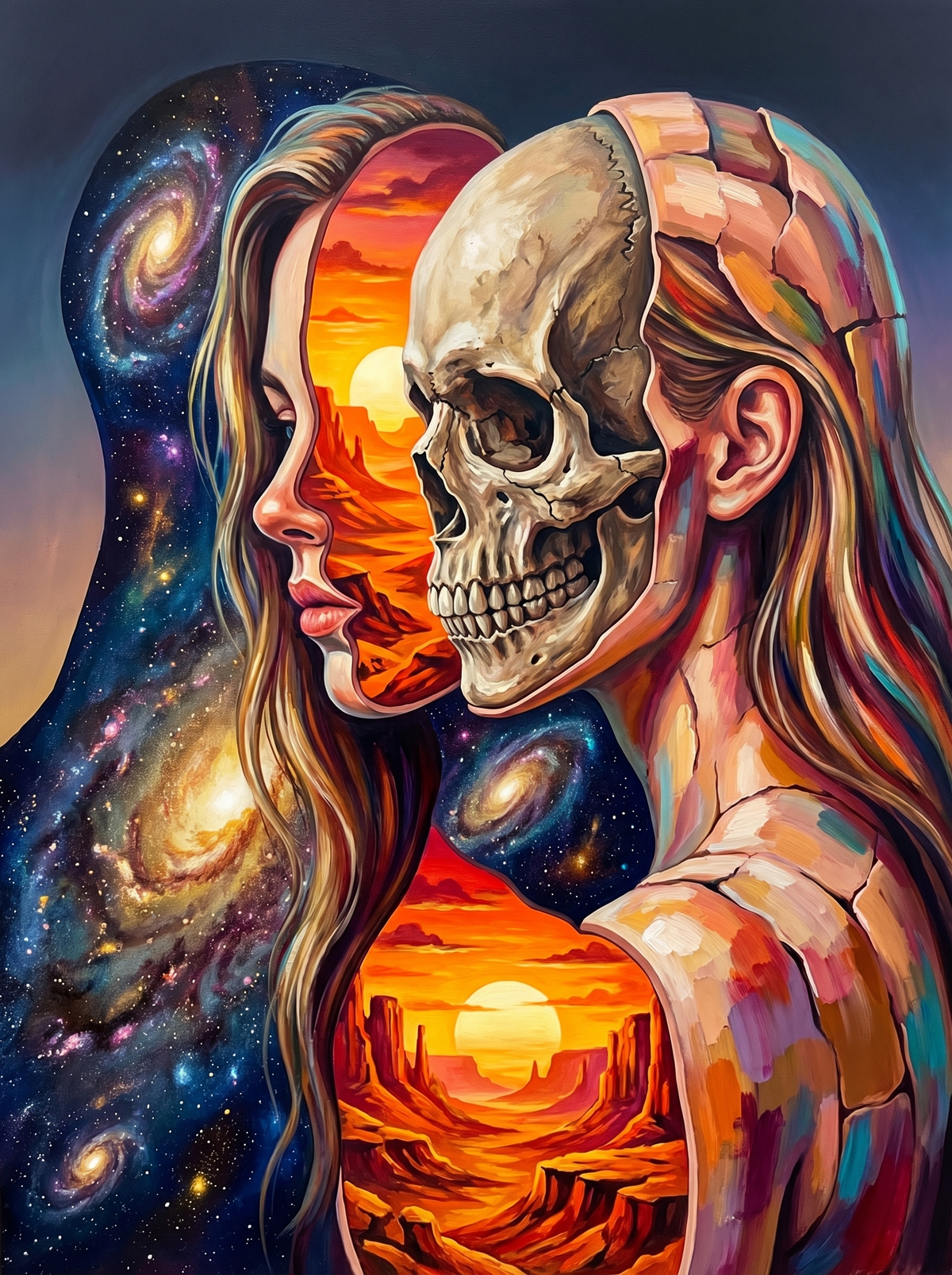 Cosmic Skull Universe Woman (120 Colours)