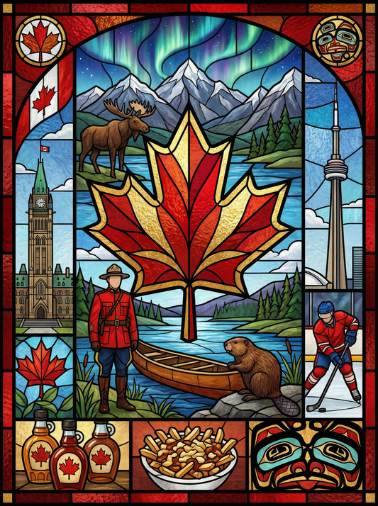 Canadian Heritage Mosaic (120 Colours)