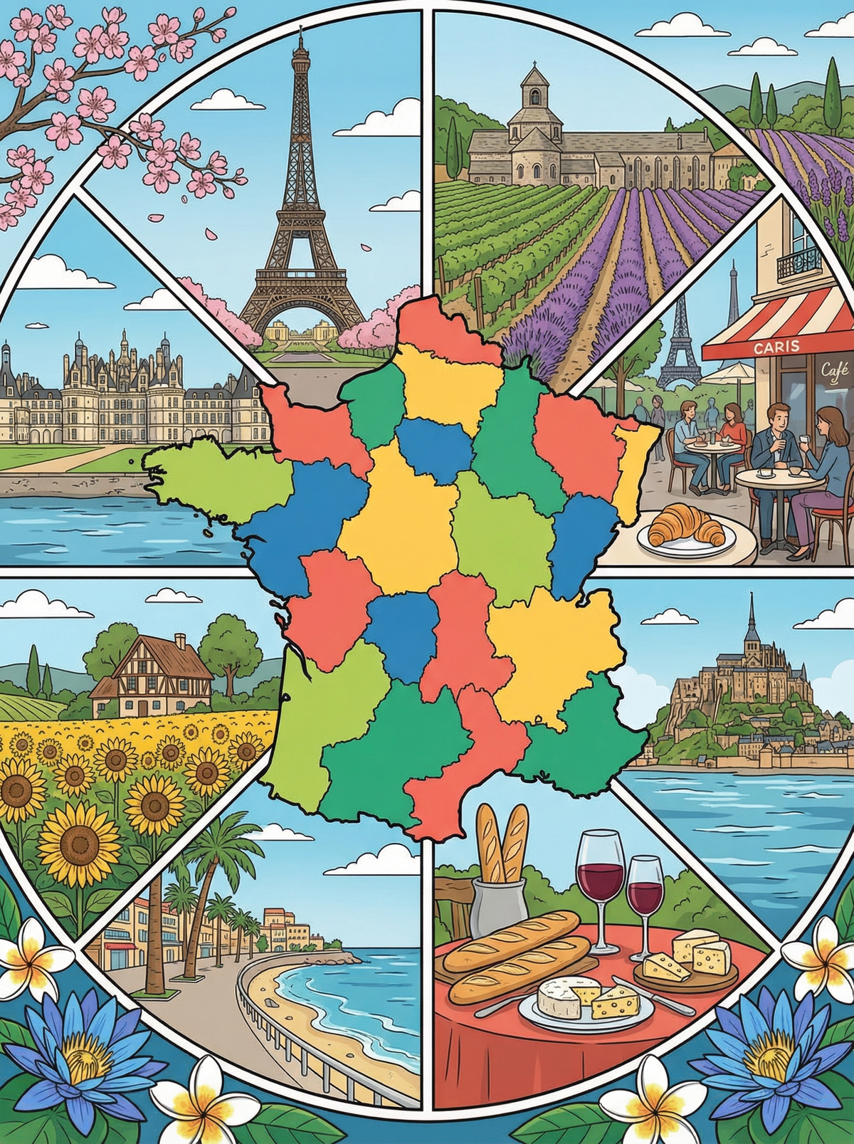 France Timeless Journey (80 Colours)