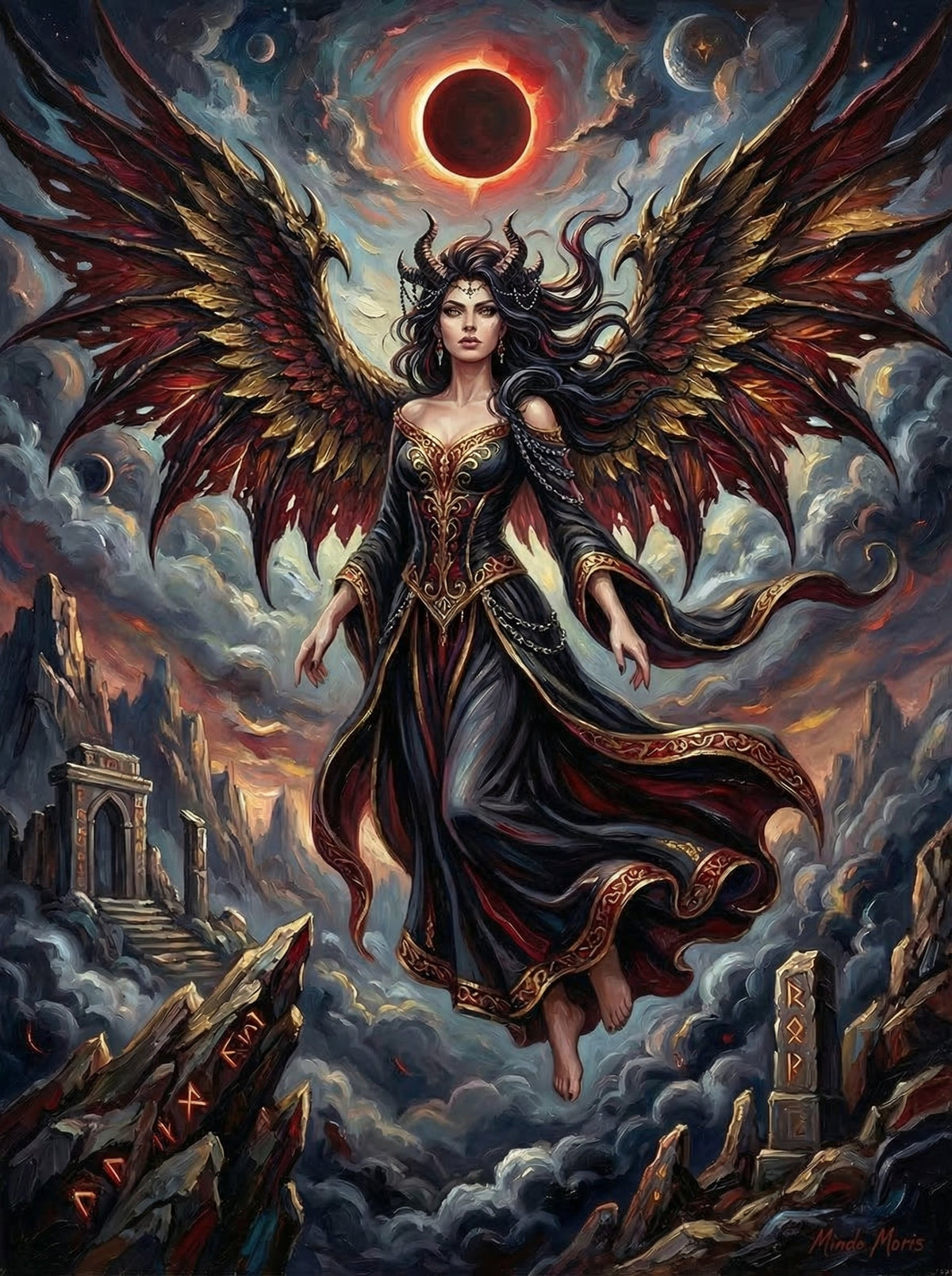 Dark Eclipse Angel Queen (80 Colours)