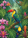 Tropical Haven Toucan (120 Colors)
