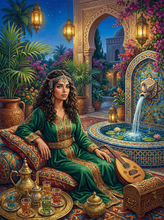 Desert Oasis Musician (120 Colours)