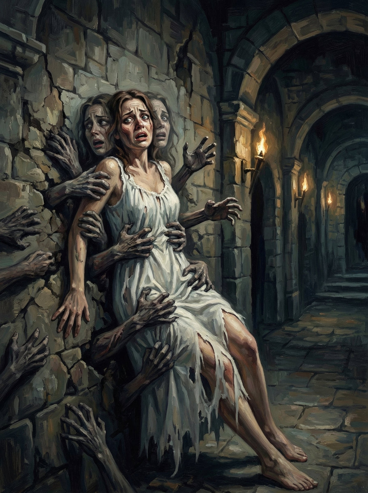 Dungeon Woman Escape (120 Colours)