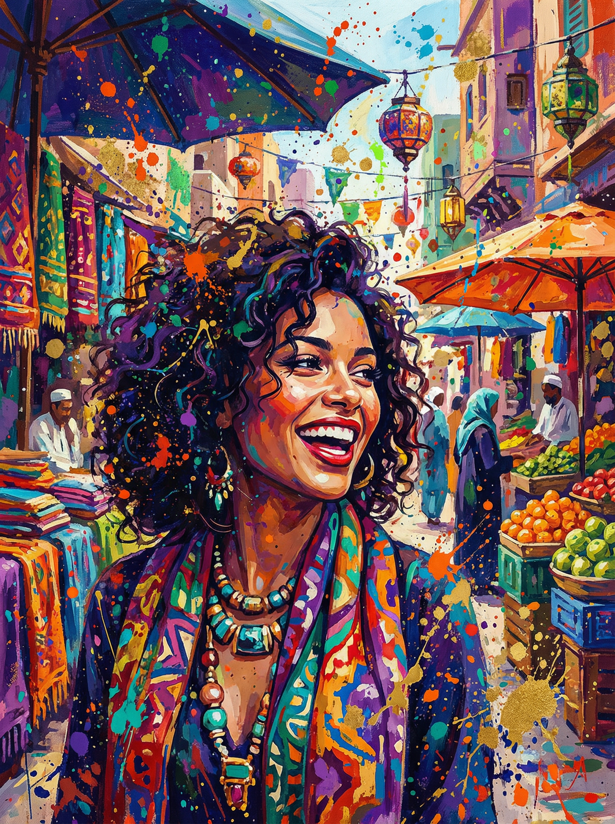 Market of a Thousand Colours (80 Colours)