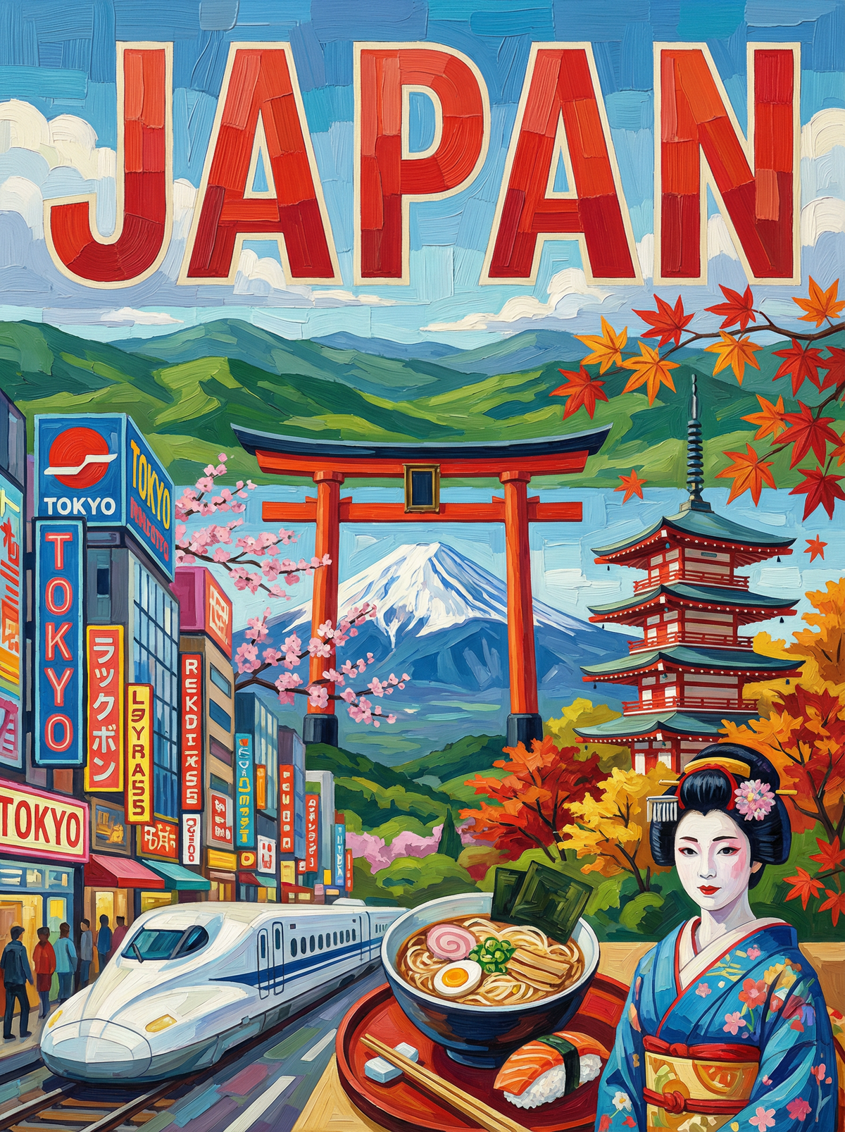 Japan Timeless Journey (80 Colours)