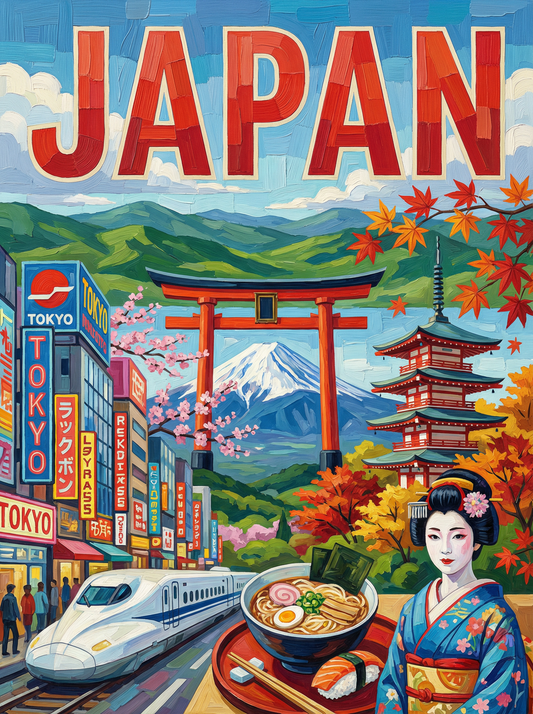 Japan Timeless Journey (80 Colours)