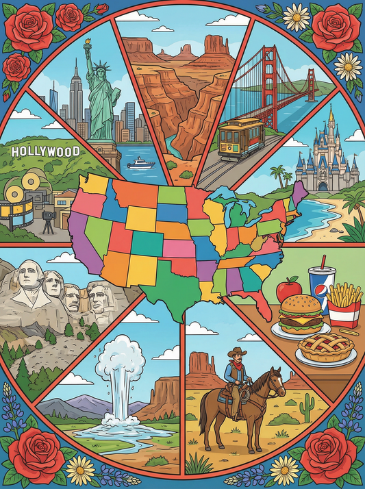 United States Iconic Trails (120 Colours)