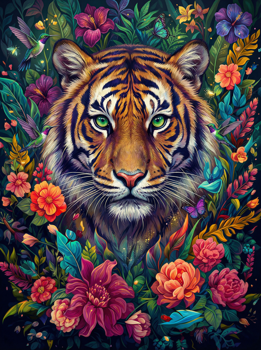 Jungle Bloom Tiger (120 Colours)