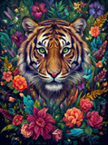 Jungle Bloom Tiger (120 Colors)