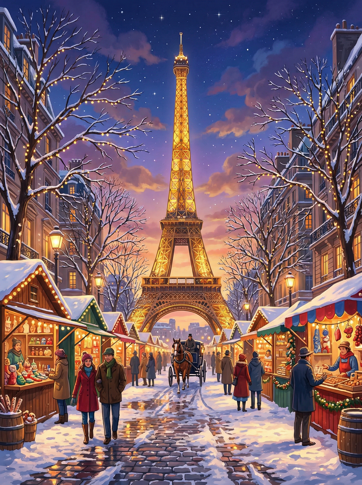 Paris Winter Market (80 Colours)