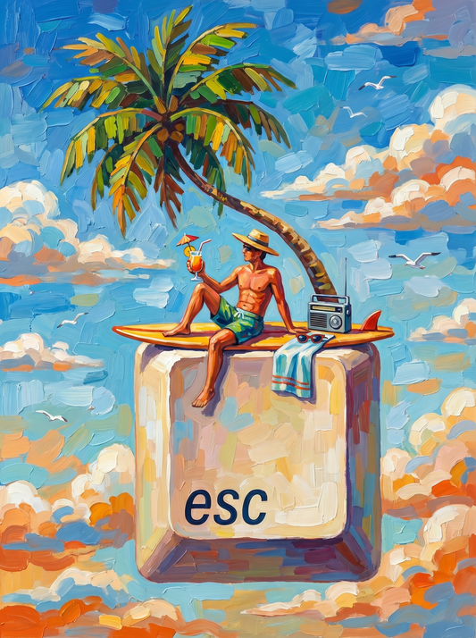Escape Key Island Paradise (80 Colours)