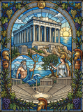 Ancient Greek Gods Temple (120 Colors)