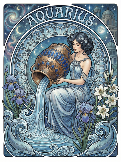 Aquarius Starlight Flow (80 Colours)