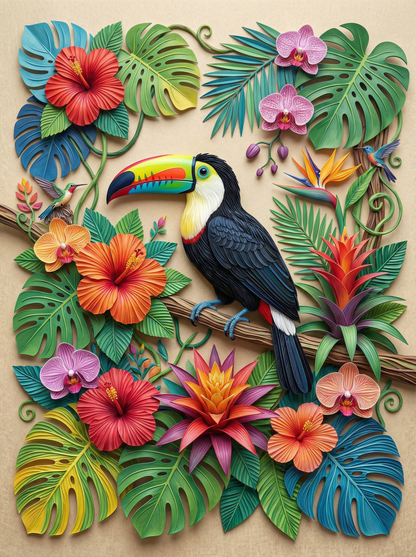 Tropical Toucan Harmony (120 Colours)