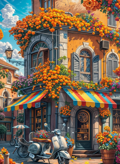 Tuscan Bloom Street (80 Colours)