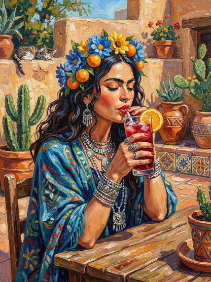 Mediterranean Woman Citrus Moment (80 Colours)