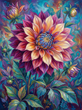 Radiant Dahlia Dream (120 Colors)