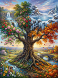 Tree of Four Seasons (120 Colors)