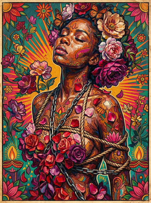 Floral Hair Goddess (80 Colours)