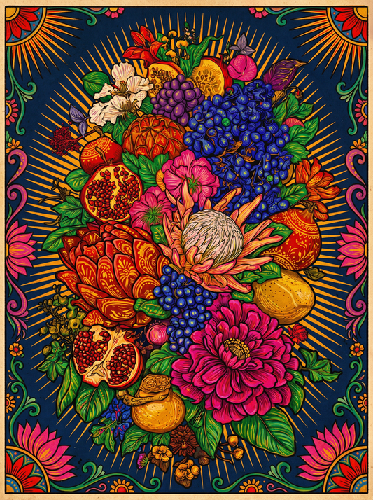 Floral Mandala Bouquet (120 Colours)