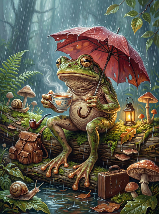 Frog In Rain Adventure (120 Colours)
