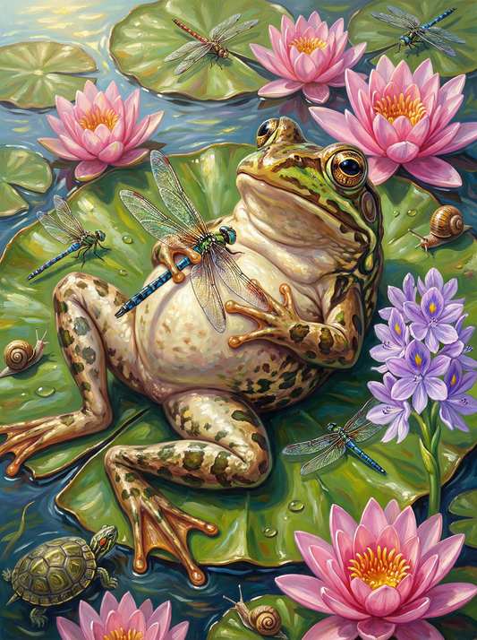 Frog Lily Pad Paradise (120 Colours)