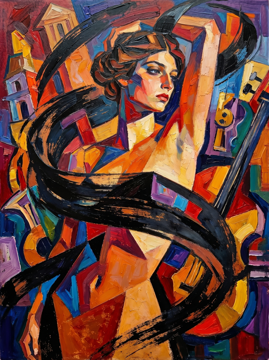 Geometric Abstract Figure (120 Colours)
