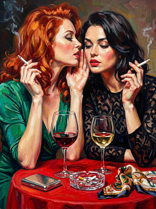 Girlfriends Wine Night Secrets (80 Colours)