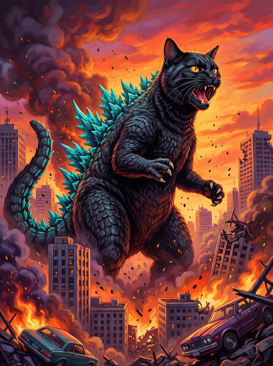 Godzilla City Monster Attack (120 Colours)