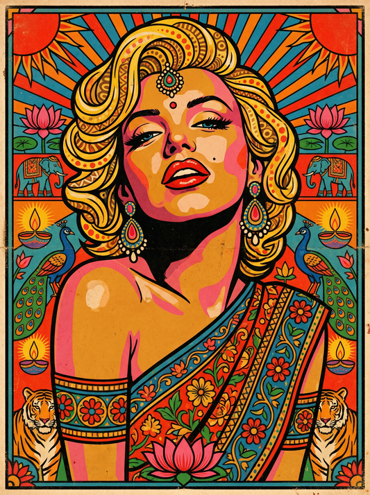 Golden Glamour Woman (80 Colours)