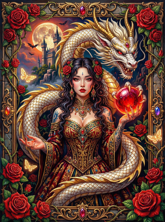Golden Snake Sorceress (80 Colours)