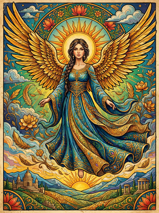 Golden Winged Angel (120 Colours)