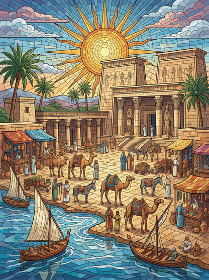Golden Nile Marketplace (120 Colours)