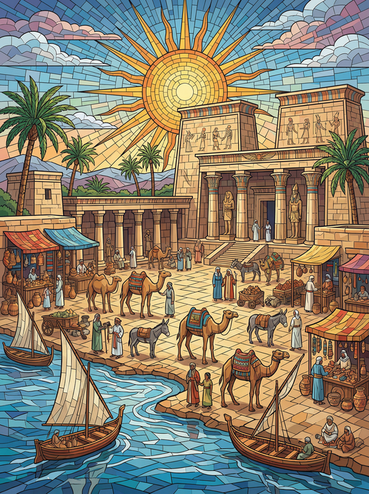 Golden Nile Marketplace (120 Colours)