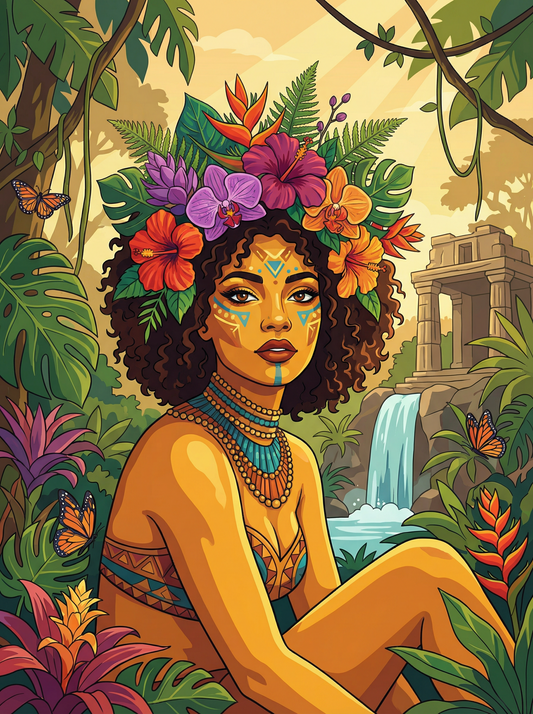 Jungle Sun Priestess (80 Colours)