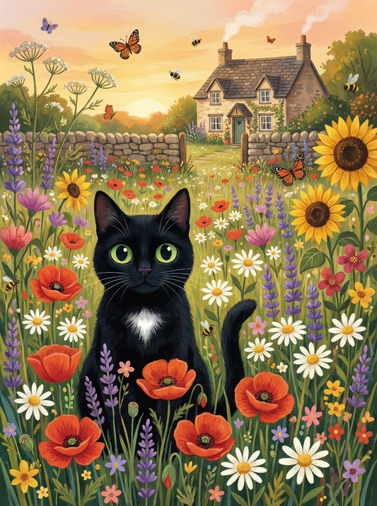Cottage Garden Black Cat (80 Colours)