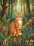 Enchanted Forest Ginger Cat (80 Colors)