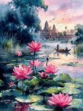 Lotus Dawn Reflections (120 Colors)