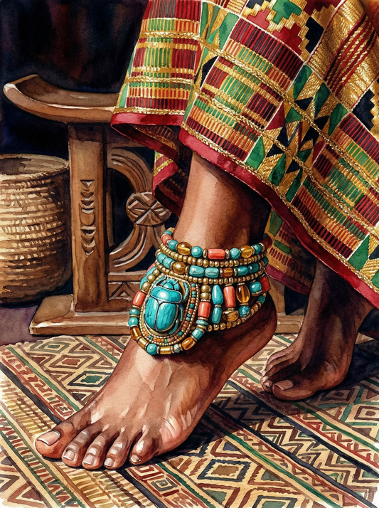 Scarab Anklet (120 Colours)