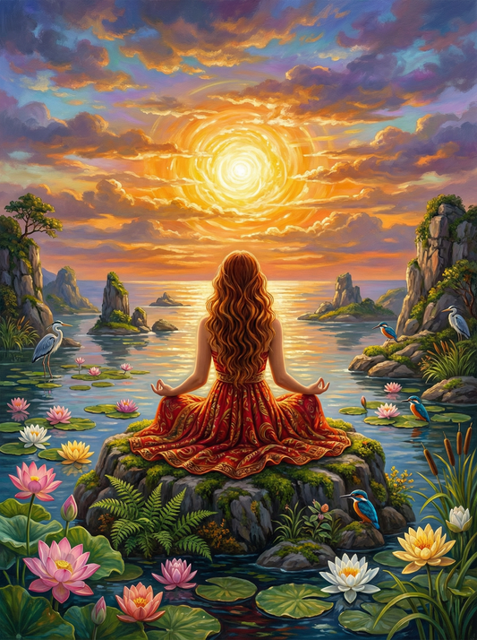 Golden Lotus Awakening (120 Colours)