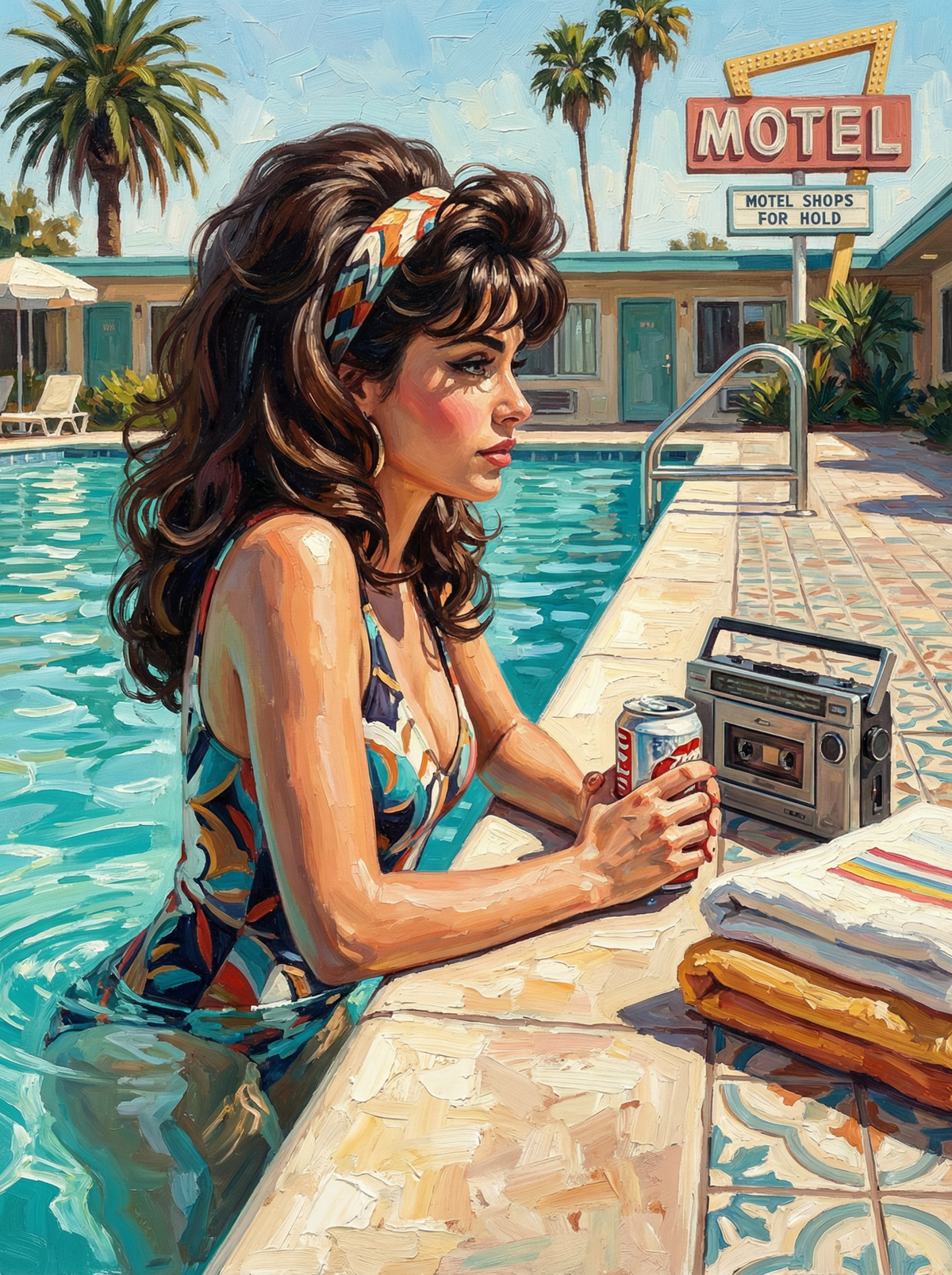 Motel Pool Daydream (80 Colours)