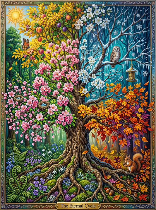 The Eternal Cycle of Seasons (80 Colours)