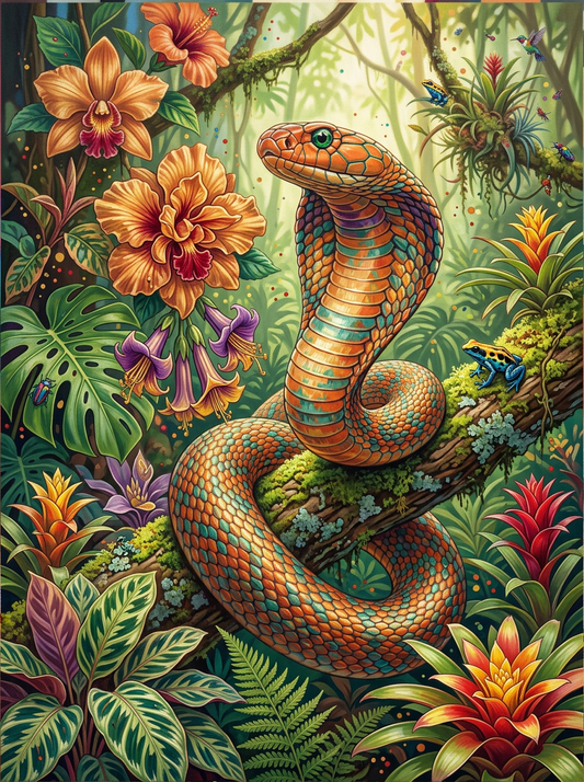 Jungle Orchid Snake (120 Colours)