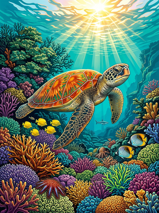 Sunlit Reef Guardian (120 Colours)
