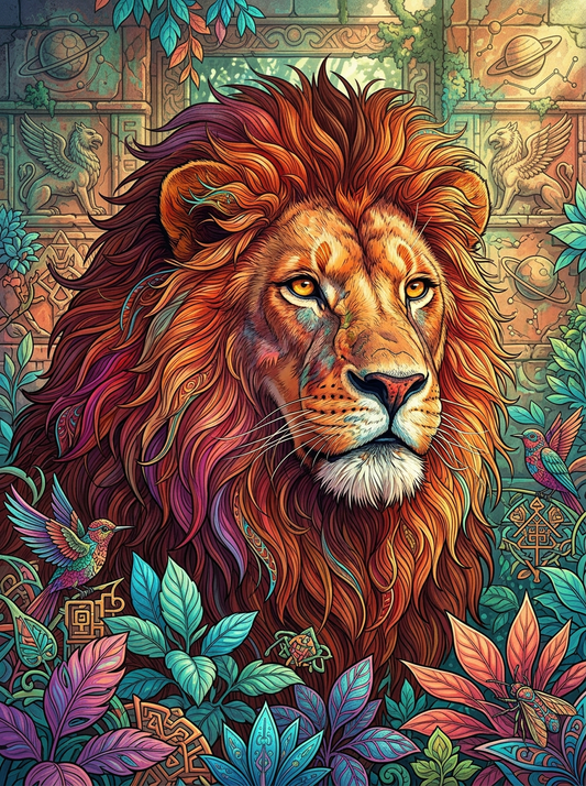 Mystic Jungle Lion (120 Colours)