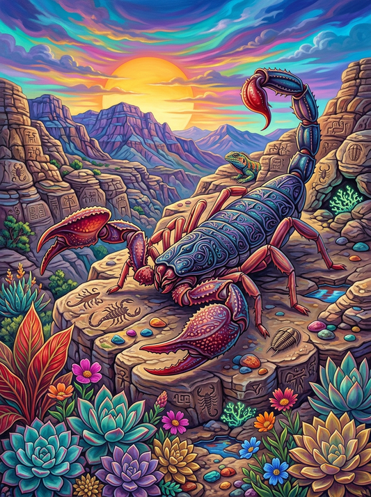Sunset Canyon Scorpion (120 Colours)